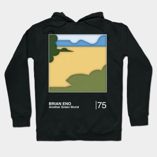 Another Green World / Original Minimalist Graphic Artwork Design Hoodie